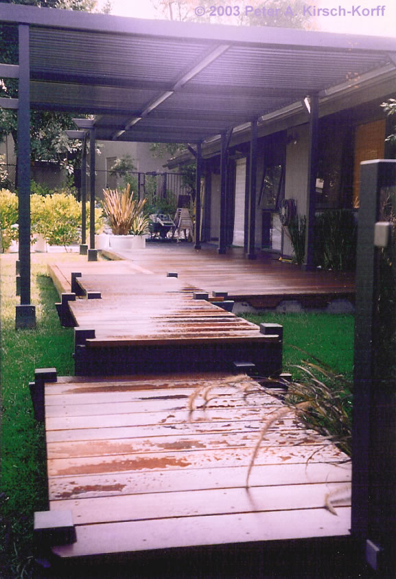 Wood Deck Walkway Ideas