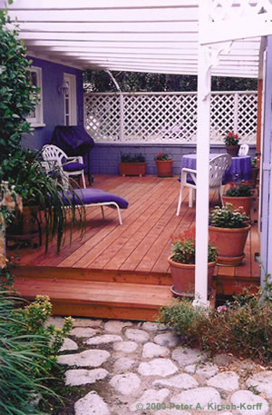 New Redwood Deck - Glendale / Los Angeles, California