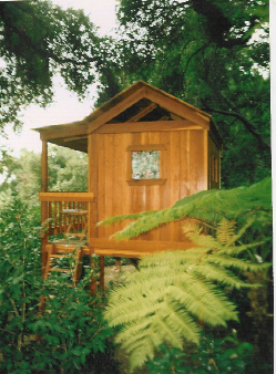Wooden Playhouse Fort