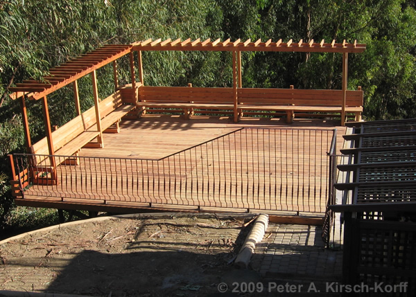 Redwood deck  done - serving Malibu, West Hills, Sherman Oaks, Thousand Oaks, Encino
