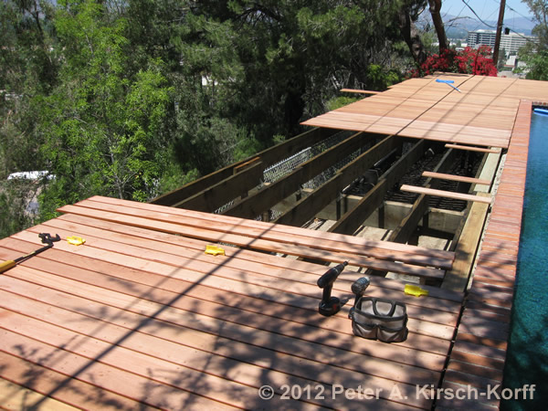 In Progress Photo of Simming Pool Deck - Woodland Hills, CA