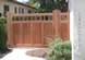 Los Angeles Wood Southwestern Driveway Gates