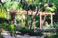 Wood Pergola Over Brick Walkway  - Glendale/Los Angeles, California