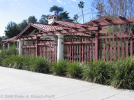 Mission style fence/trellis